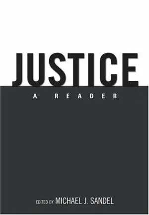 Capa do livro Justiça de Michael Sandel